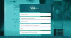 Desktop Screenshot of cdgpolska.pl