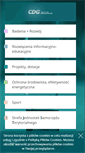 Mobile Screenshot of cdgpolska.pl