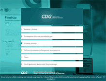 Tablet Screenshot of cdgpolska.pl